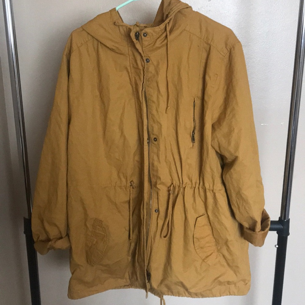 cute mustard yellow jacket